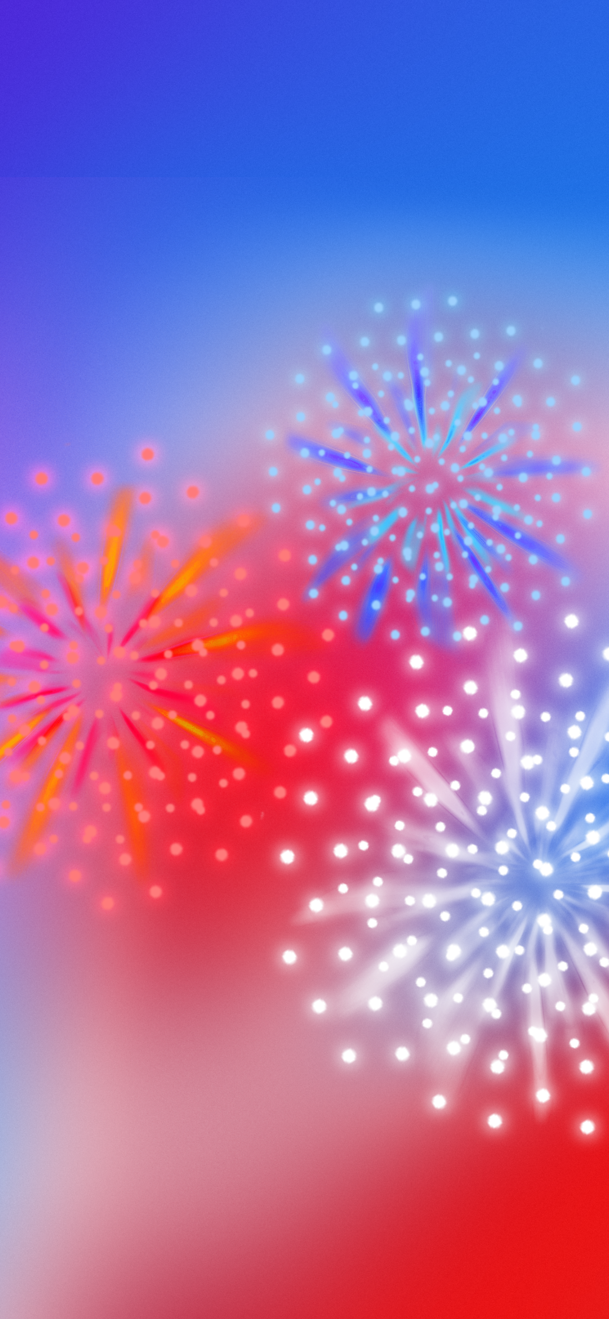 Independence Day fireworks wallpapers for iPhone