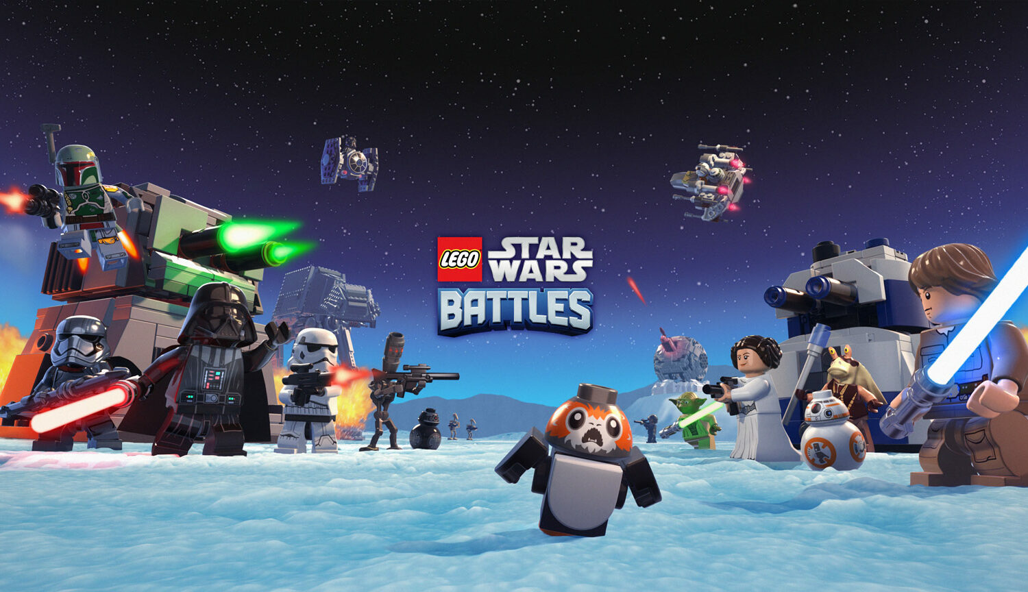 Hero image for the game “Lego Star Wars Battles”