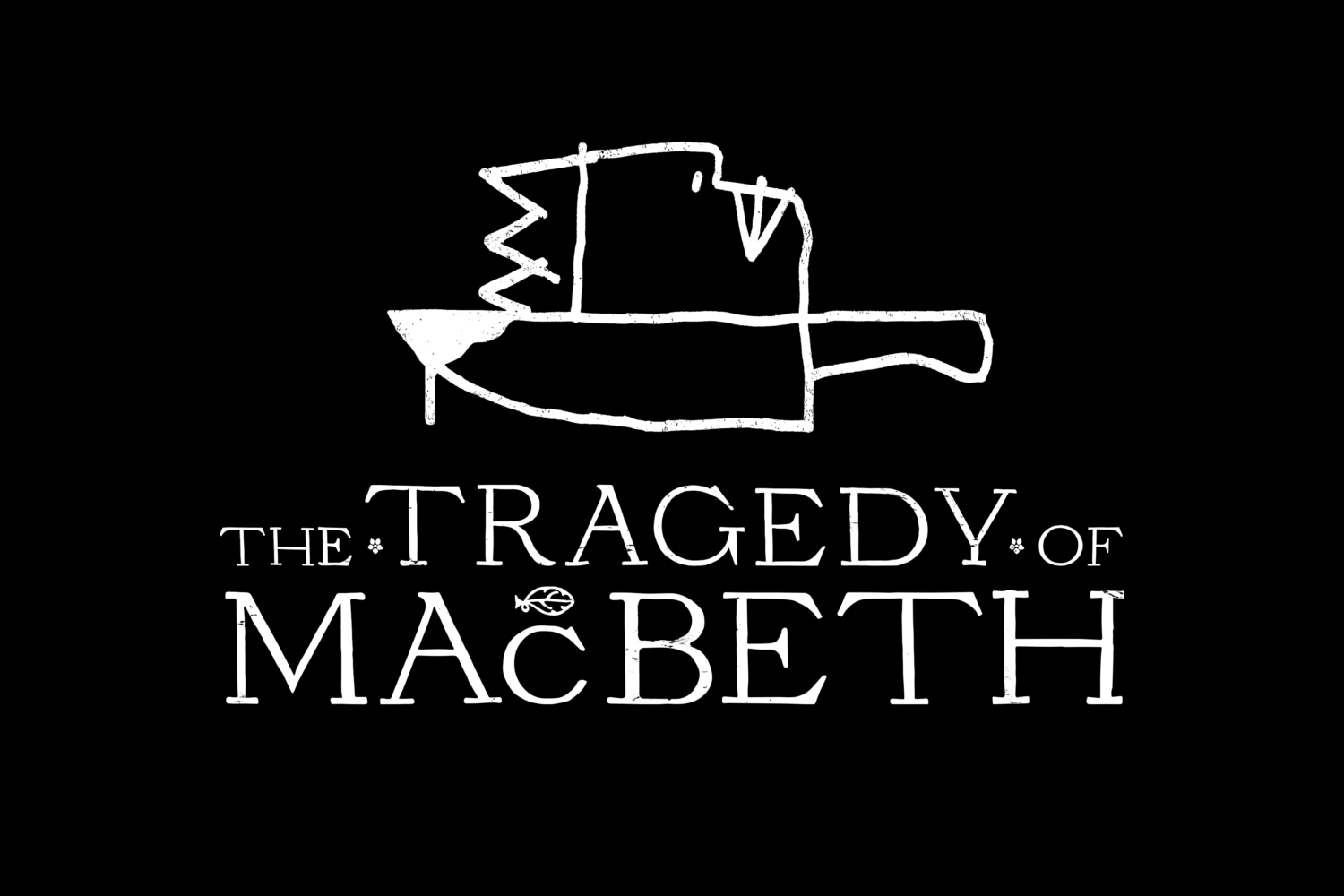 Apple TV+ poster artwork for the film “The Tragedy of Macbeth,” a black-and-white adaptation based on the tragedy of the same name by William Shakespeare