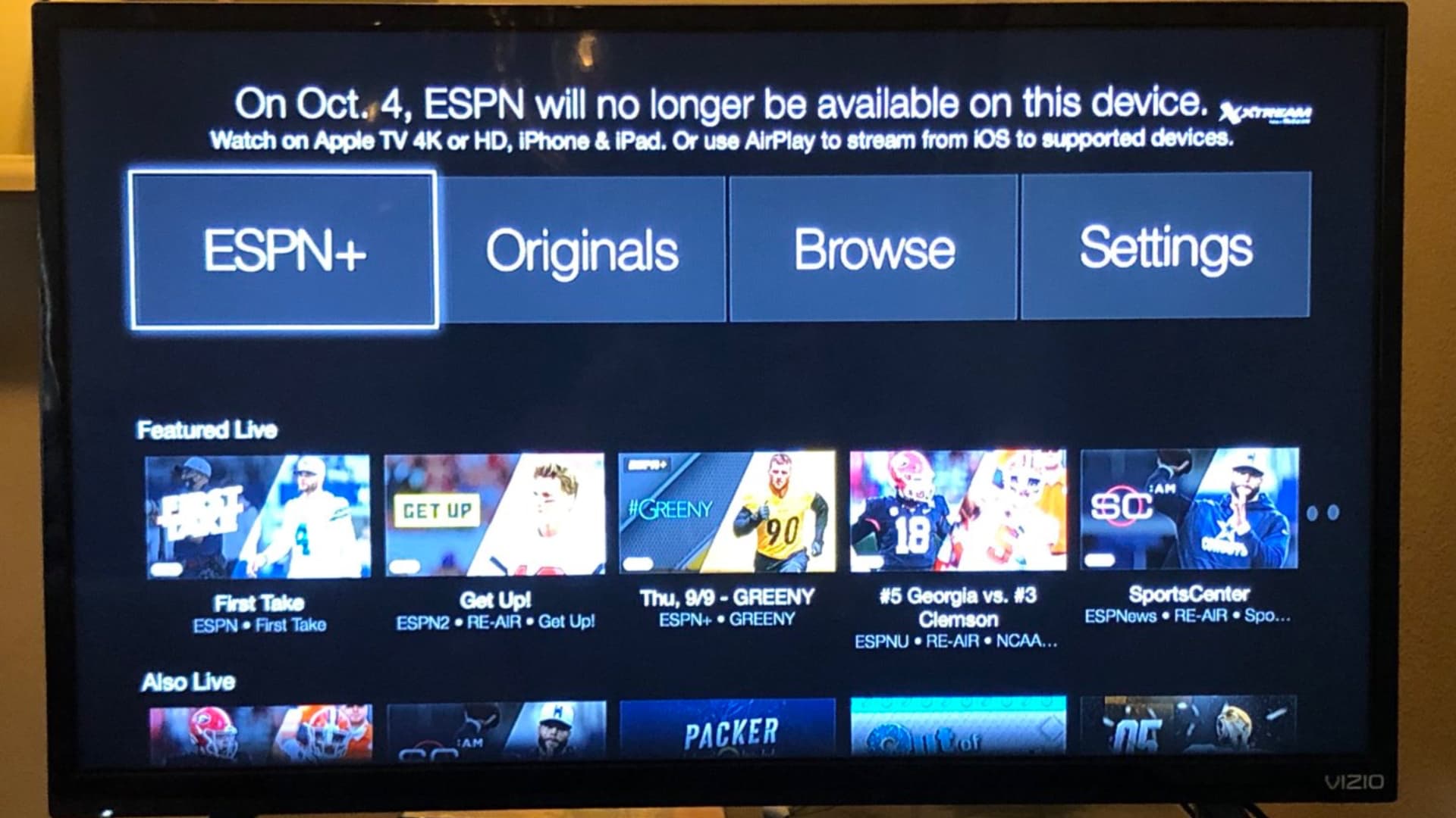 halskæde billetpris Leopard ABC News and ESPN apps will stop working soon on third-gen Apple TV