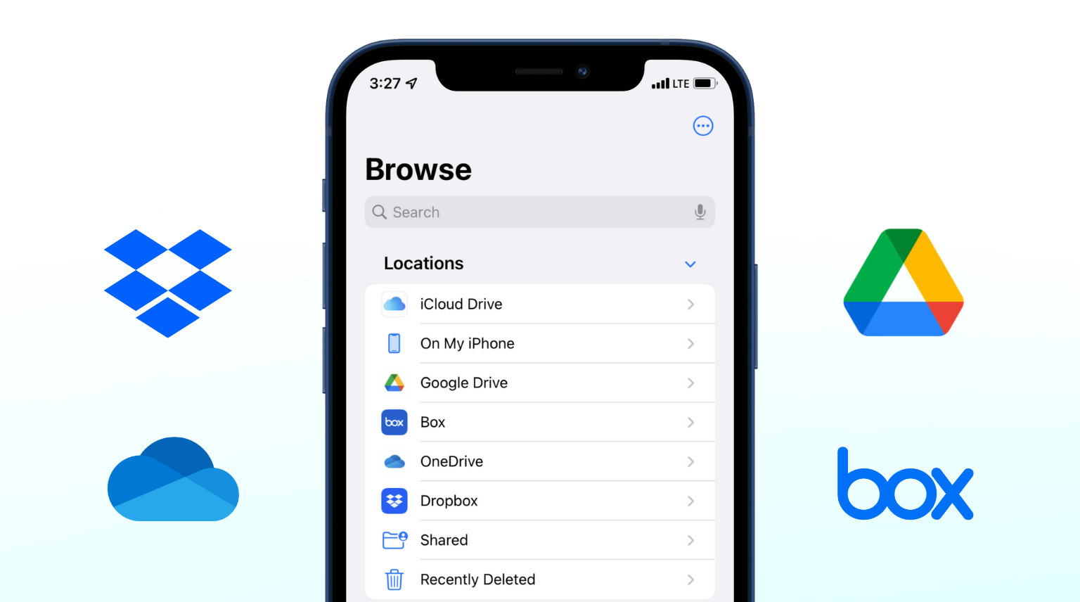 How to use Google Drive, Dropbox, etc, in Files app on iPhone and iPad