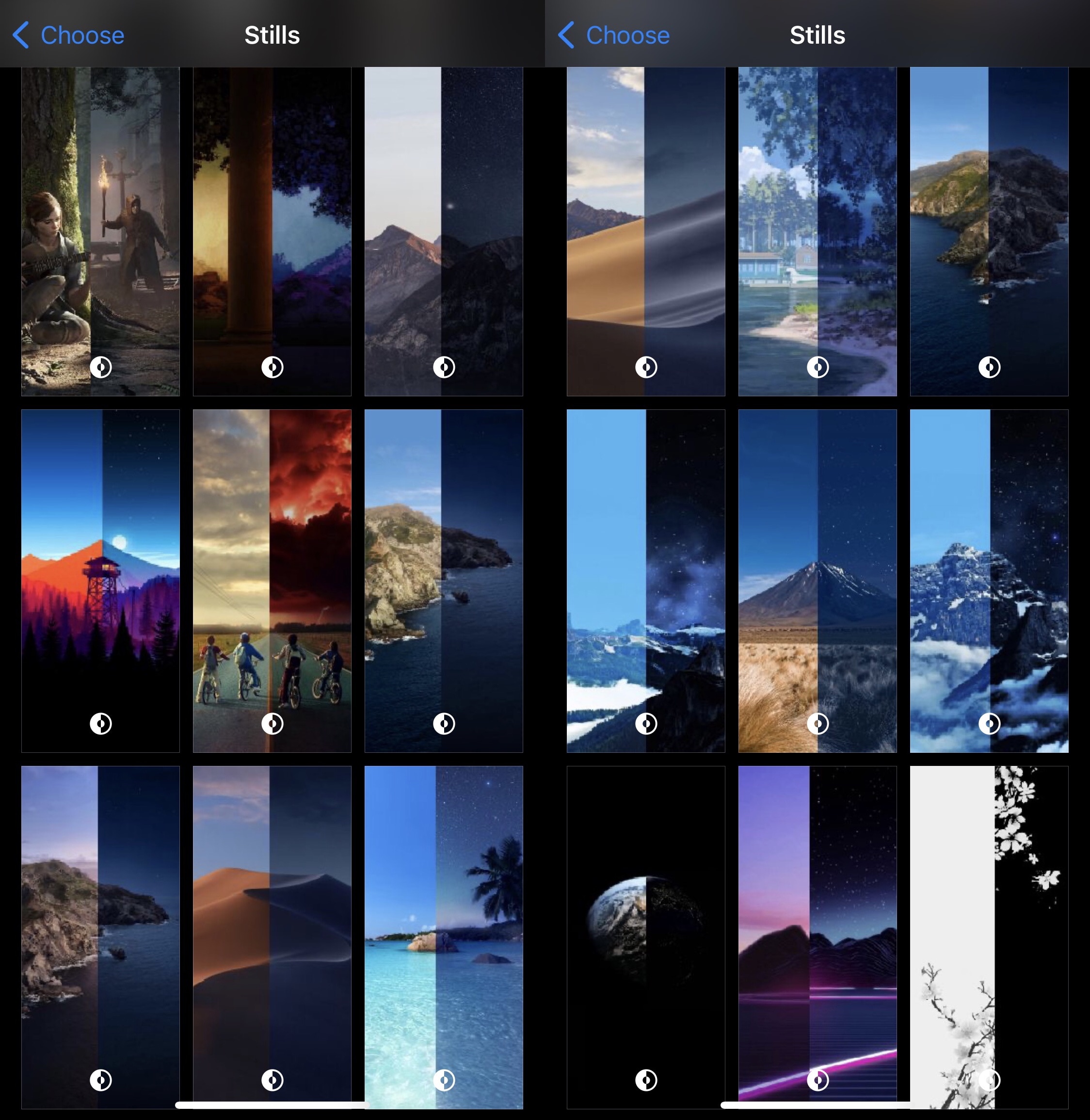 DarkPapers gives jailbreakers more dark mode-supported wallpapers to choose  from in Settings