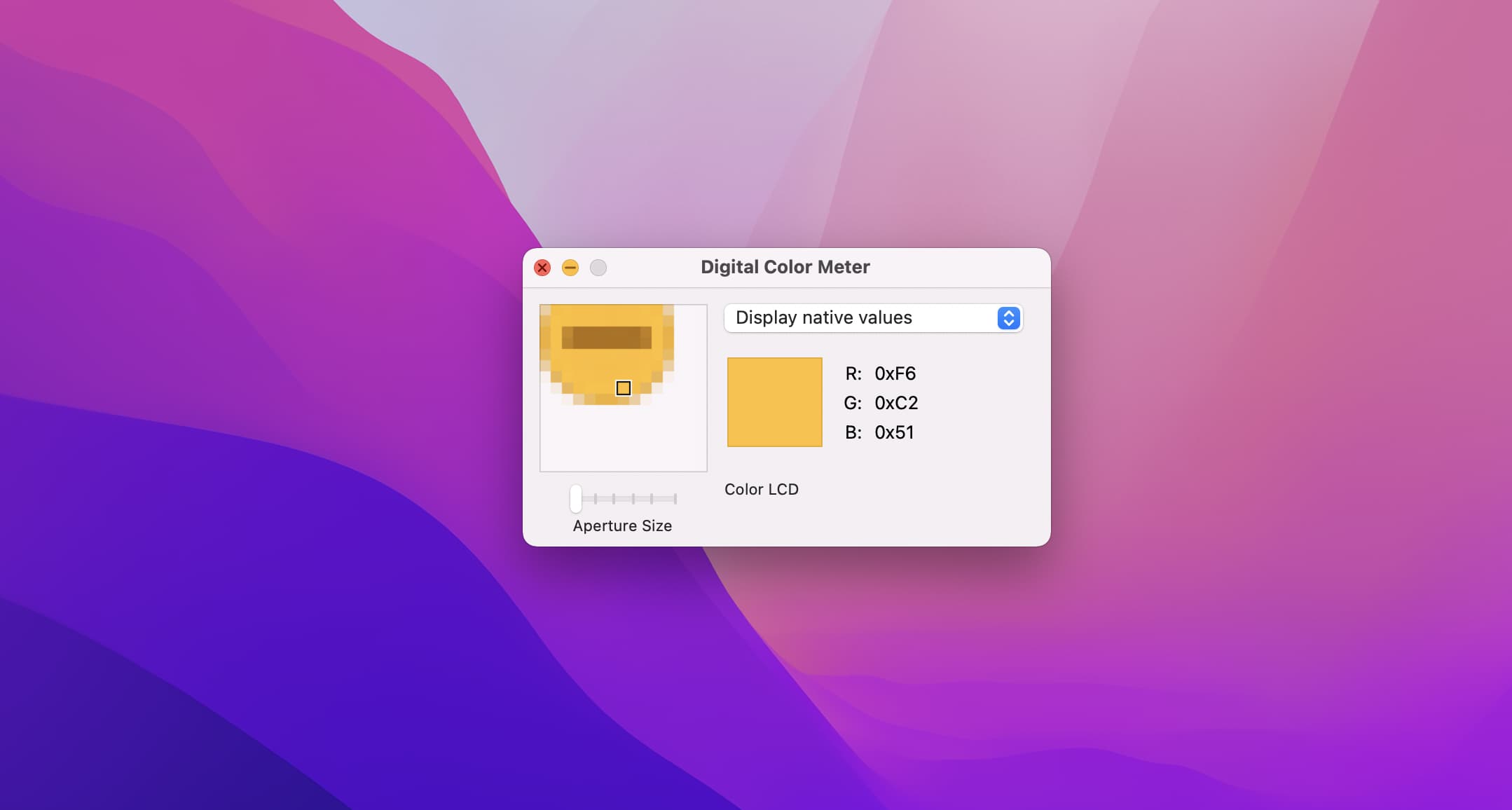 Find RGB Values on Mac With Digital Color Meter