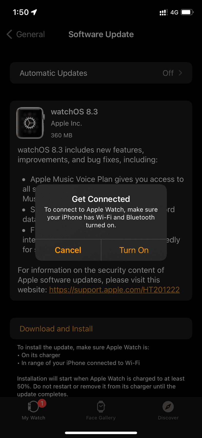 Get Connected to Apple Watch