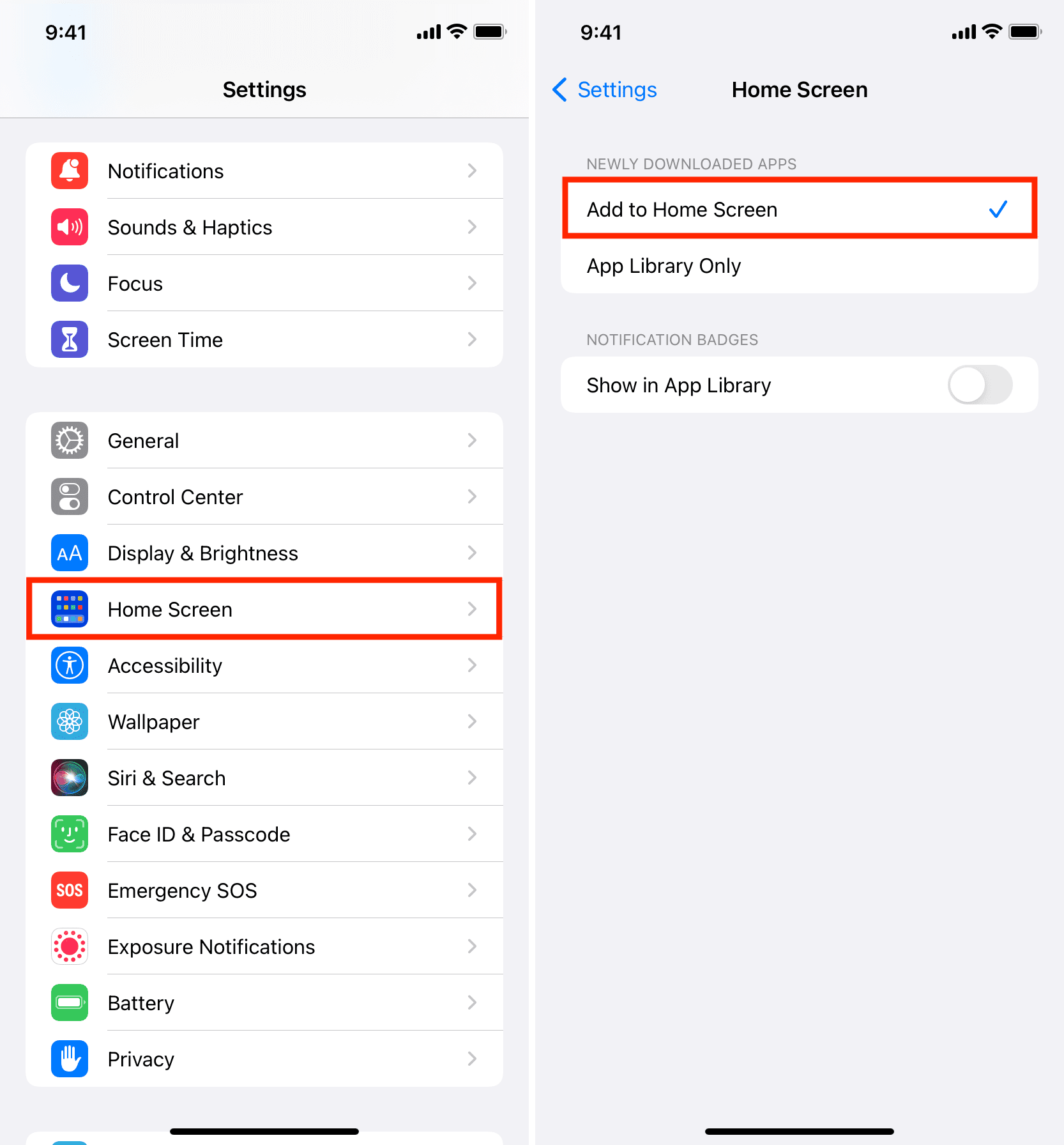Add apps to Home Screen and not only App Library on iPhone
