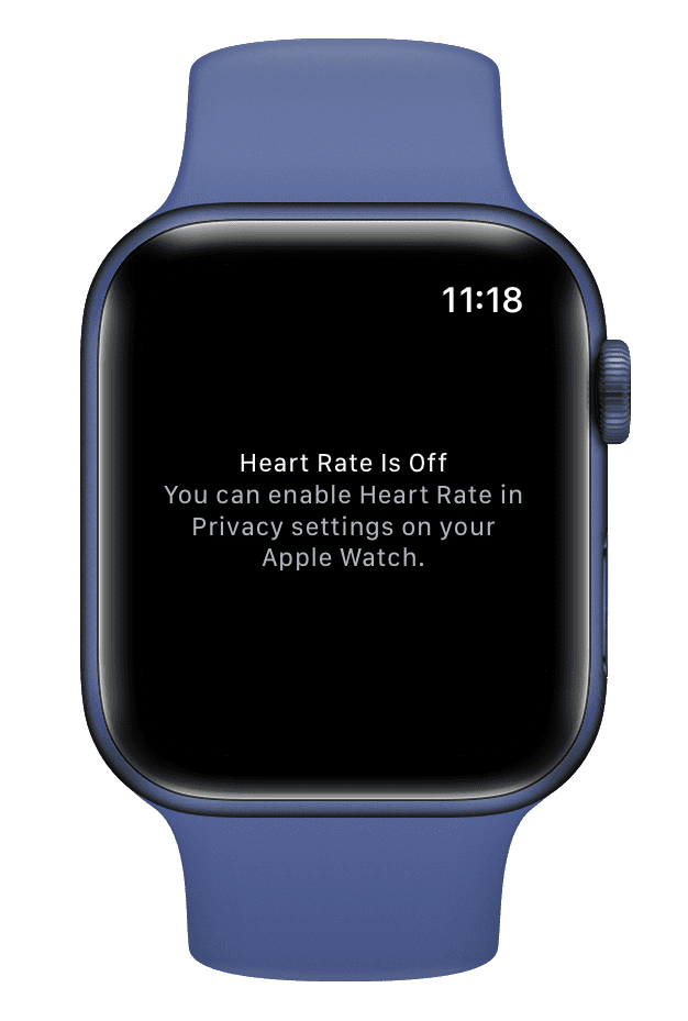 Heart rate is off on Apple Watch