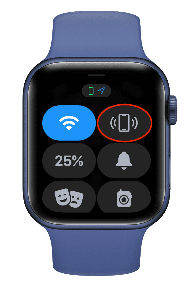 Play a sound on your iPhone via Apple Watch