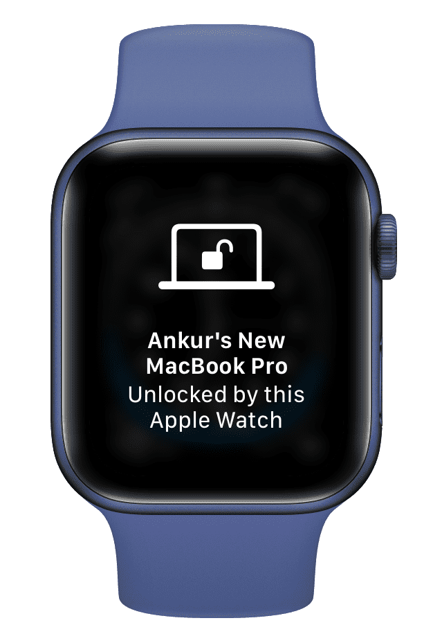 Unlock Mac with Apple Watch