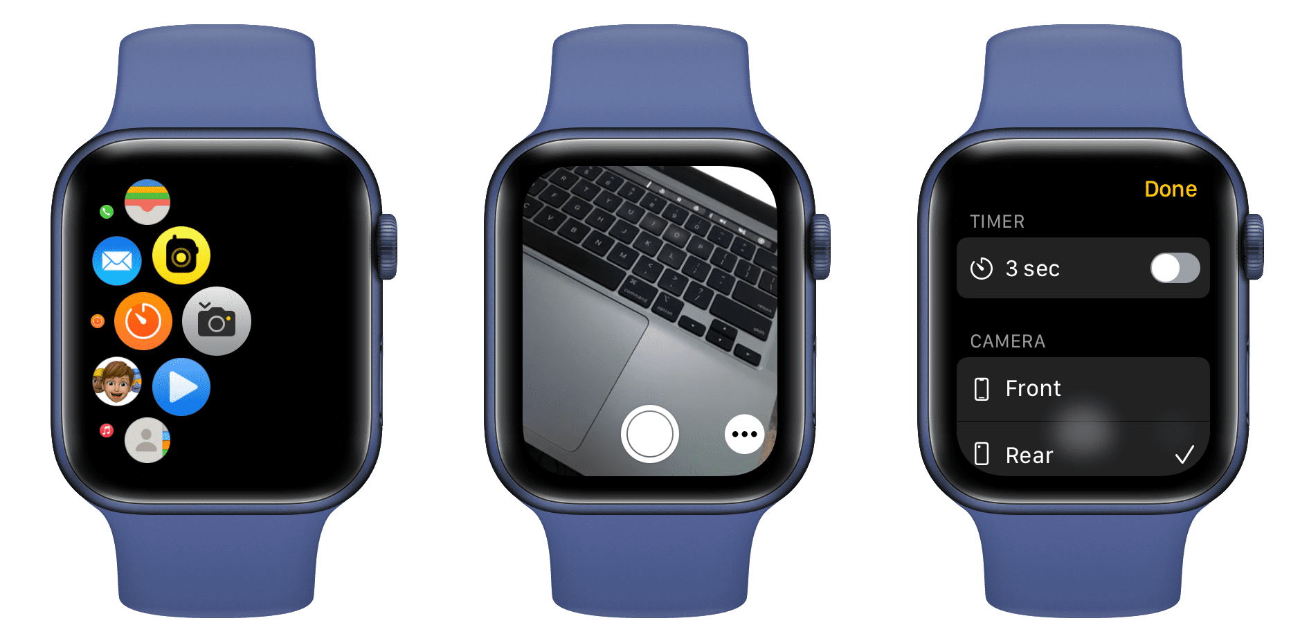 Use Apple Watch as iPhone Camera Viewfinder