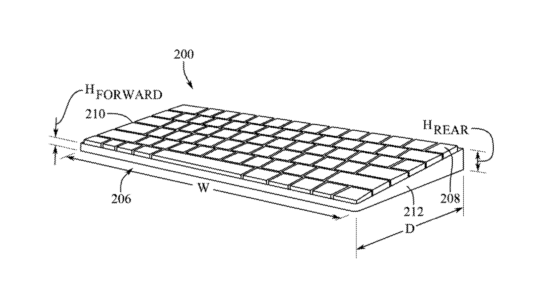 A patent drawing filed as part of Apple's USPTO patent application for a computer in an input device which details how the company could integrate a whole Mac inside a Magic Keyboard. The drawing depicts an isometric view of a hybrid device which resembles a thicker Magic Keyboard