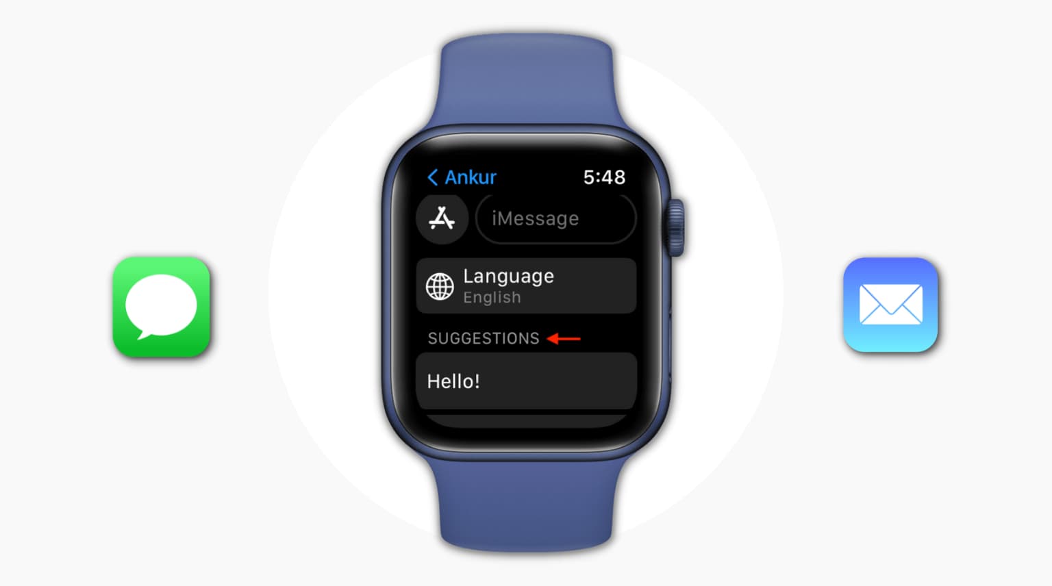Customize Apple Watch quick replies for Messages and Mail