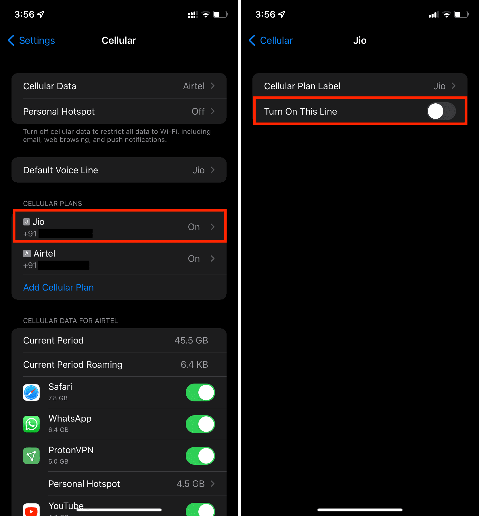 Disable dual SIM on iPhone to increase battery life