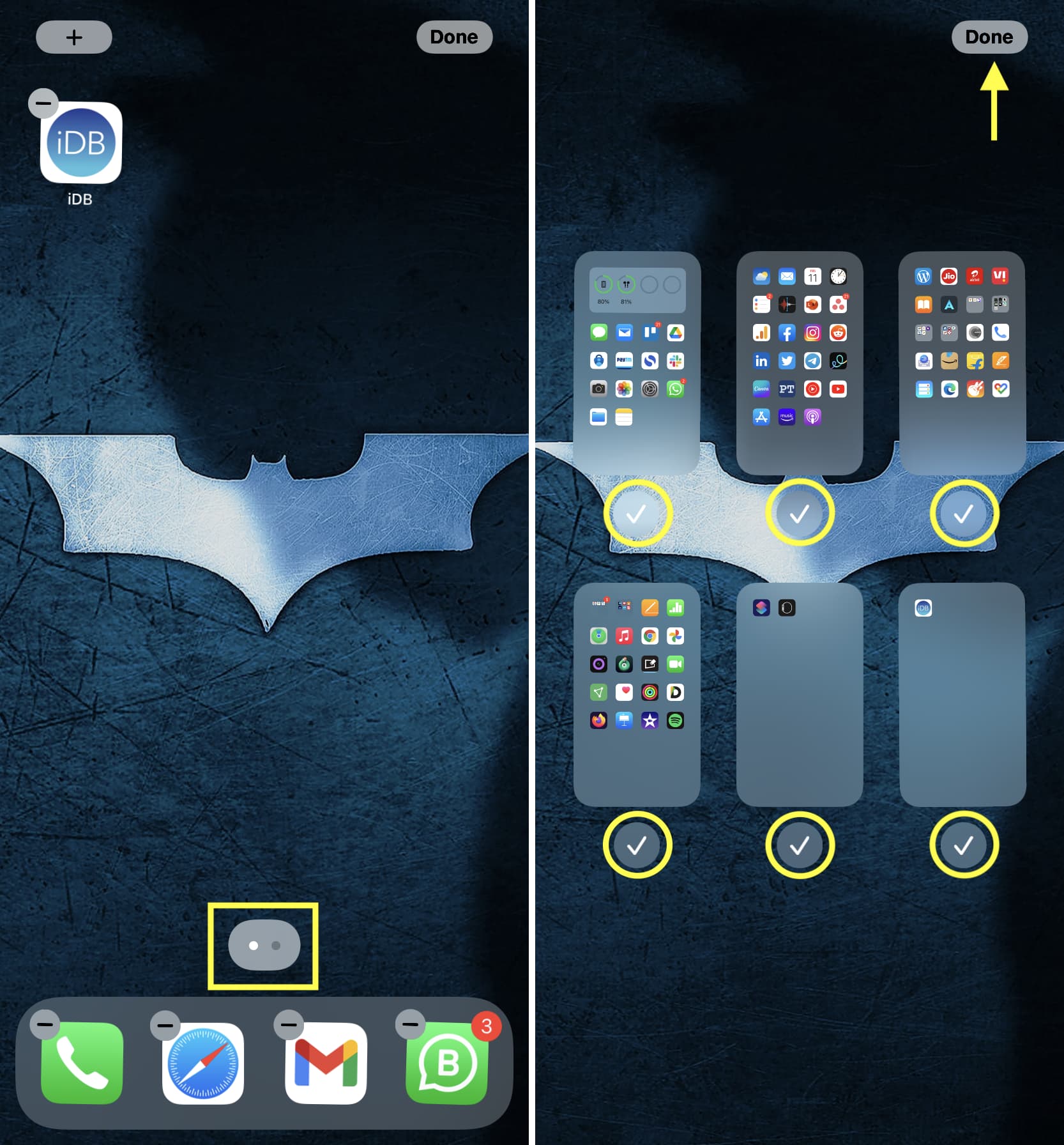 Get back hidden iOS Home Screen pages