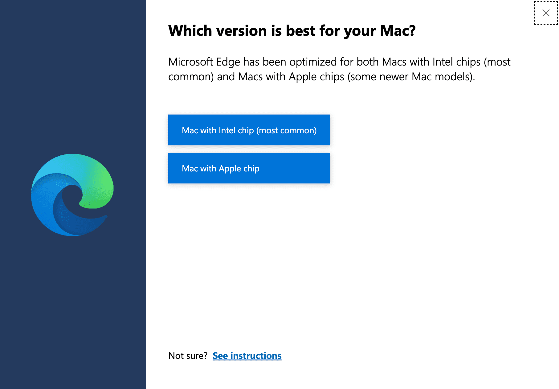 Intel or Apple silicon versions of an app for Mac