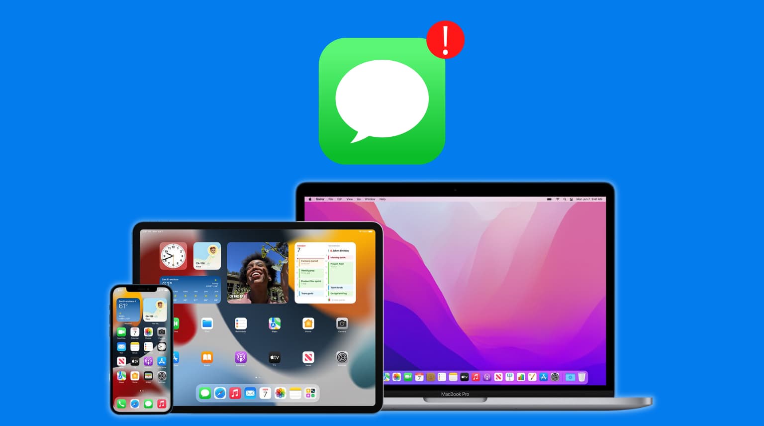 Fix iMessage not syncing among iPhone, iPad, and Mac