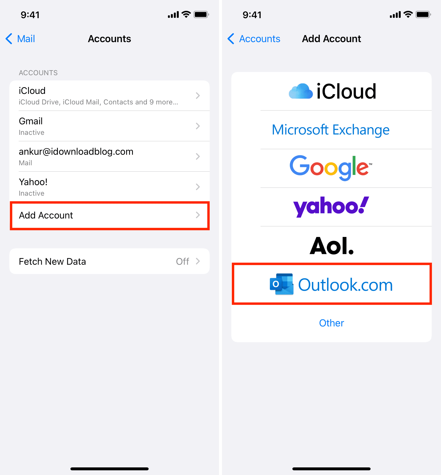 How To Set Up Hotmail On Iphone And Ipad