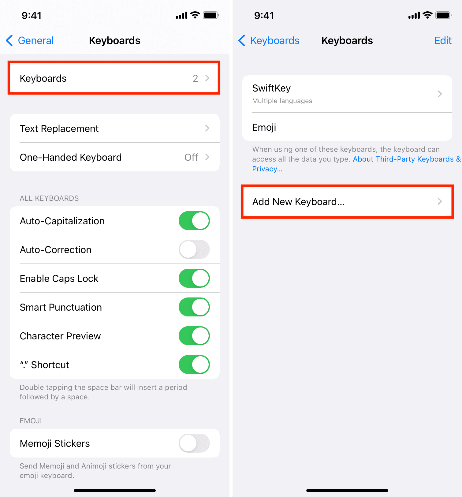 Add New built-in Keyboard on iPhone to see dictation option