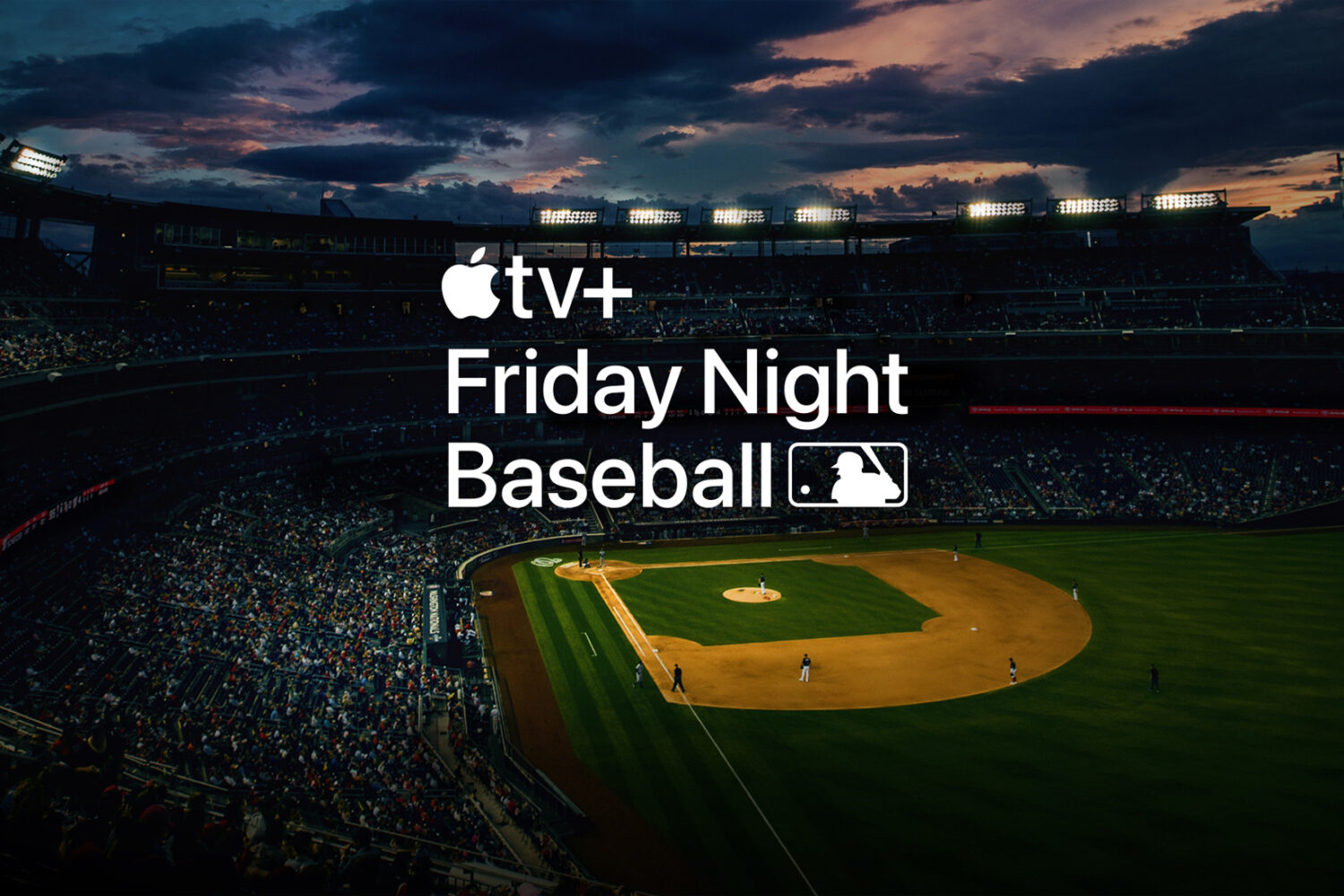 A banner promoting Friday Night Baseball on Apple TV+