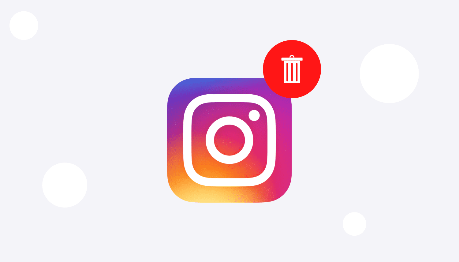 Delete your Instagram account