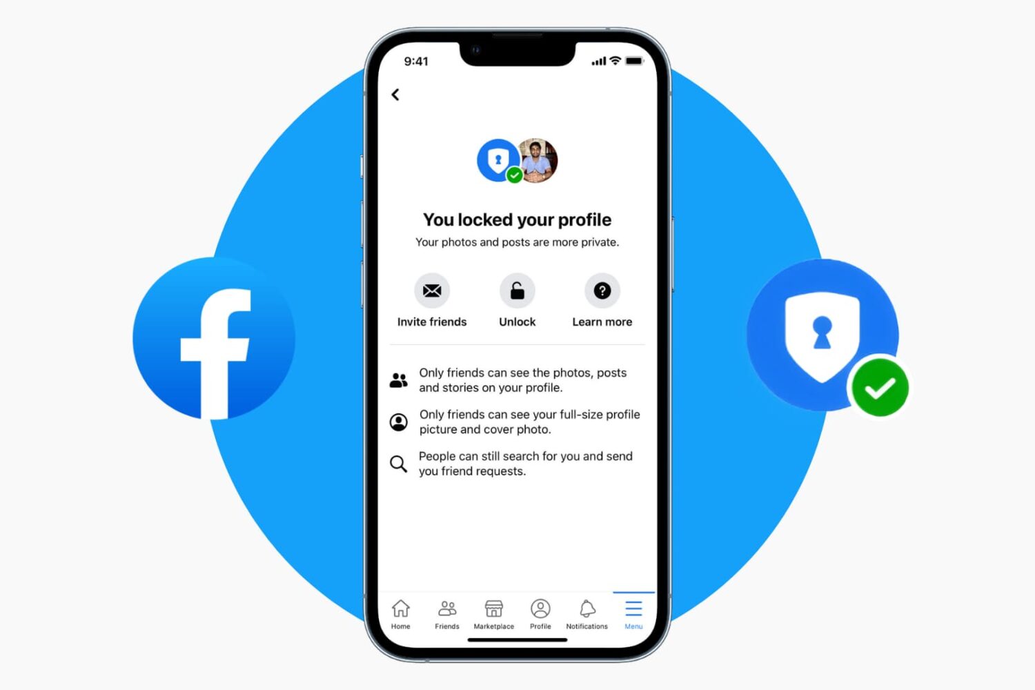 How to Lock Facebook profile