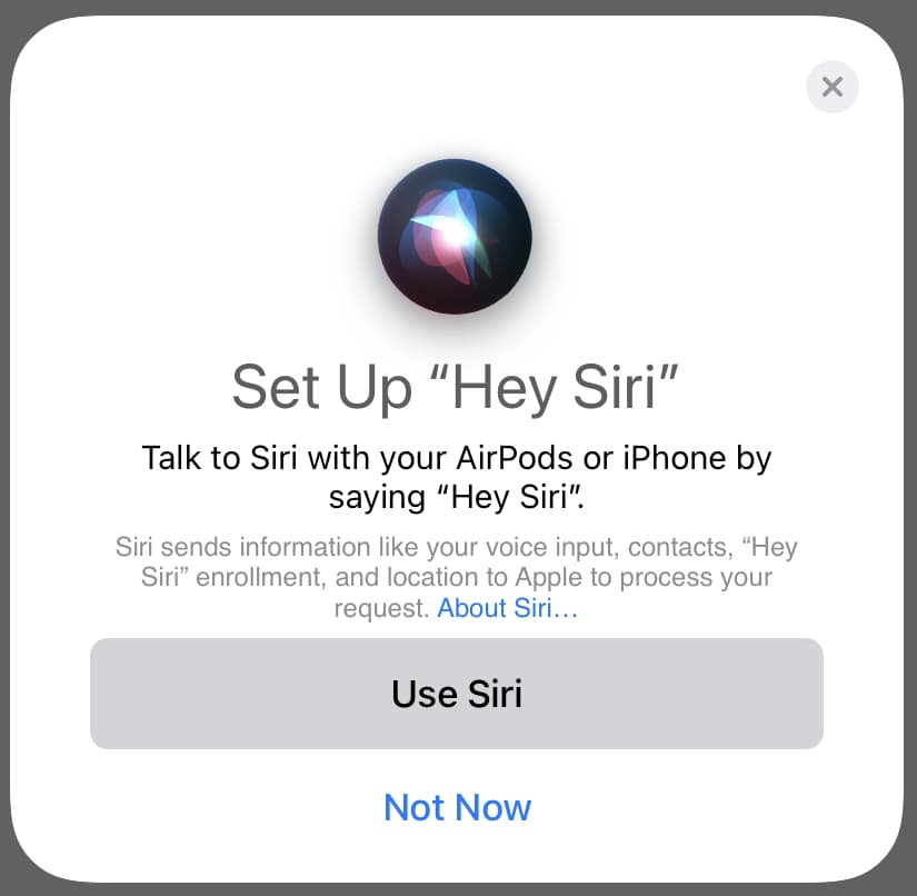 Set Up "Hey Siri" on AirPods