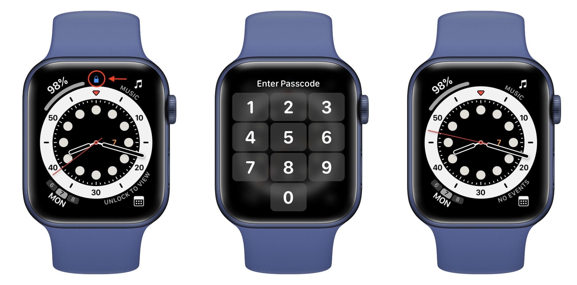 Unlock Apple Watch to ensure it unlocks your iPhone