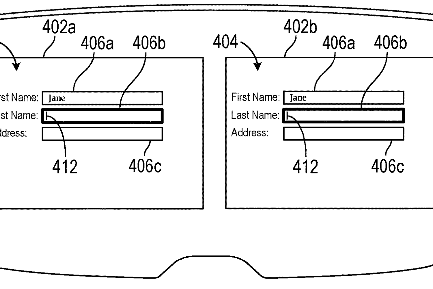 Drawing from Apple's patent, titled “Selecting a text input field using eye gaze,” outlining eye gaze sensors and event cameras that could be used in the company's rumored mixed reality headset to let the user select virtual objects simply by direct their gaze at them