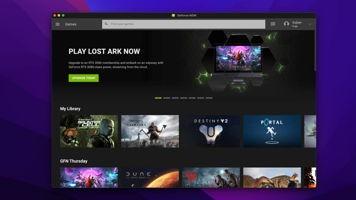 Nvidia's GeForce Now finally runs natively on Apple silicon M1 Macs