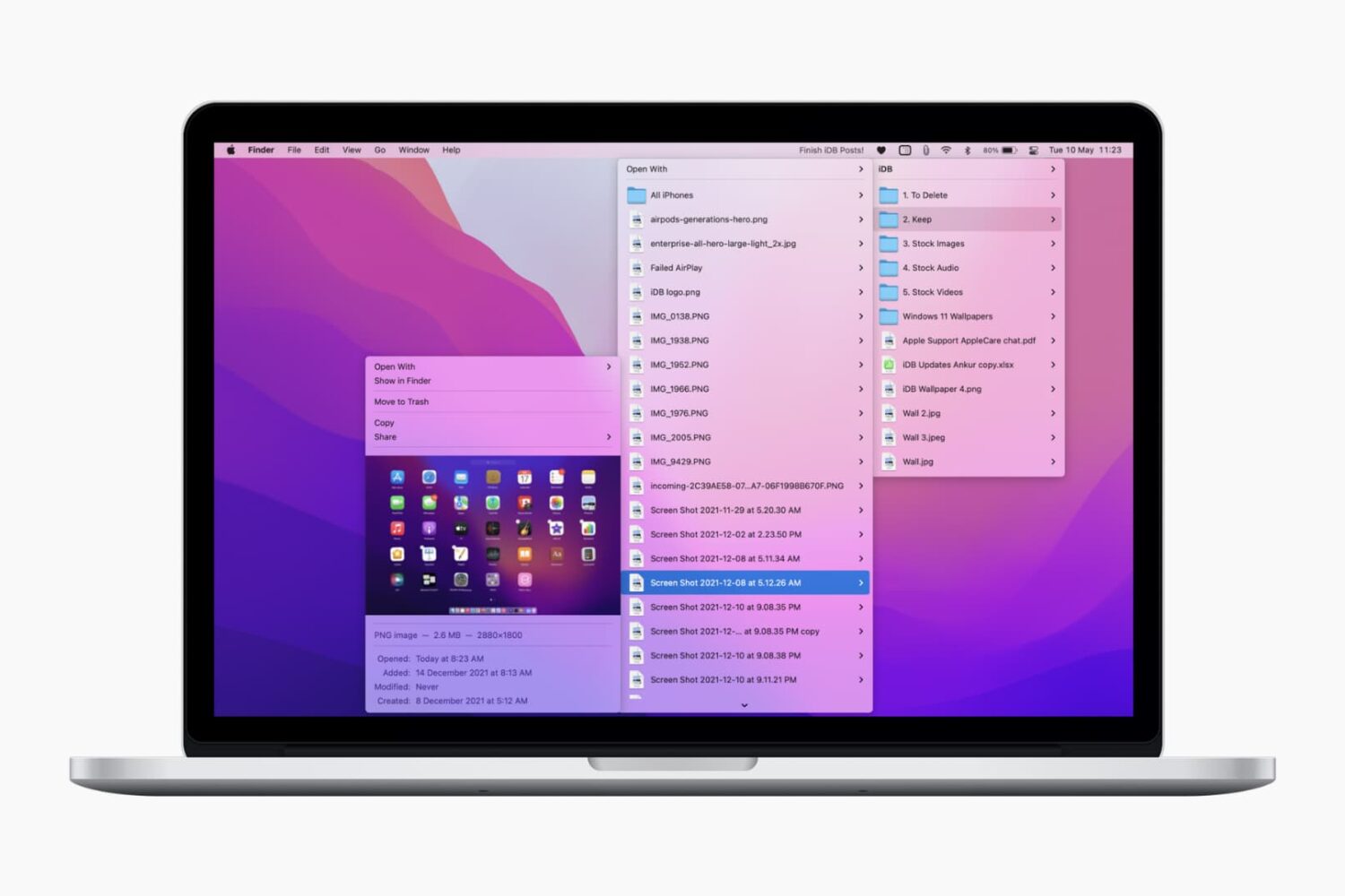 Pin folder to Mac menu bar to open it instantly