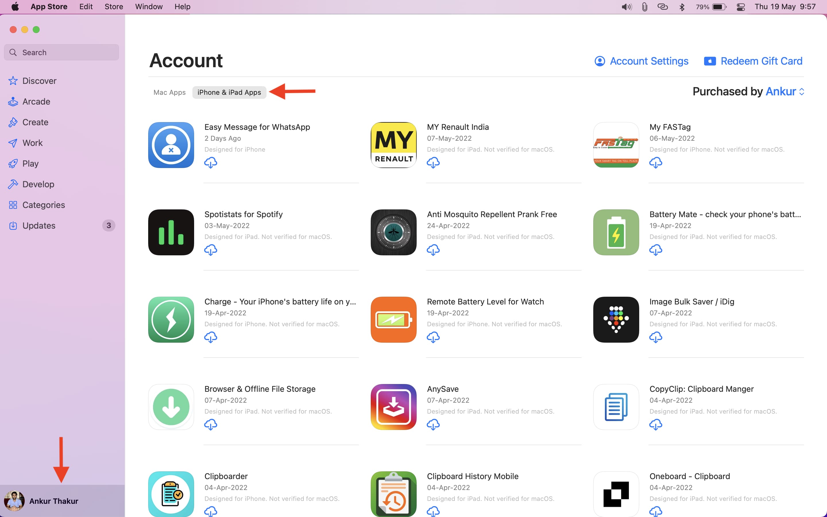 See your purchased iPhone and iPad apps on Mac App Store