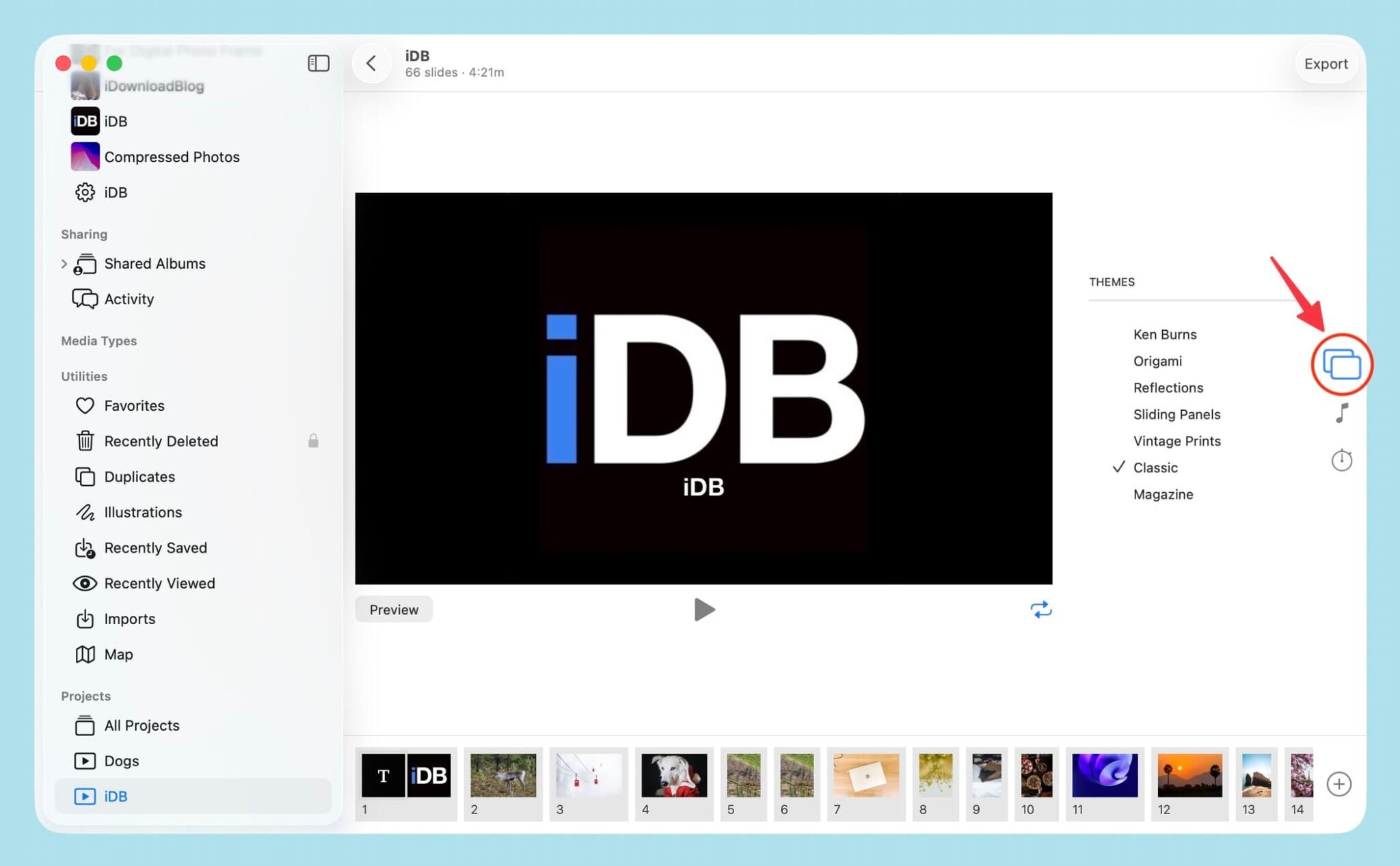 How to create a slideshow in the Photos app on iOS and Mac