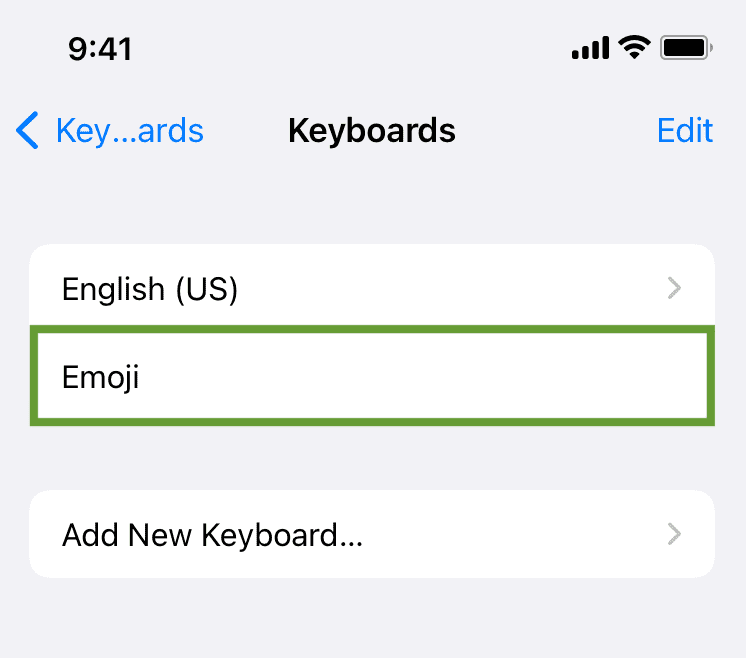 Add Emoji keyboard to your iPhone