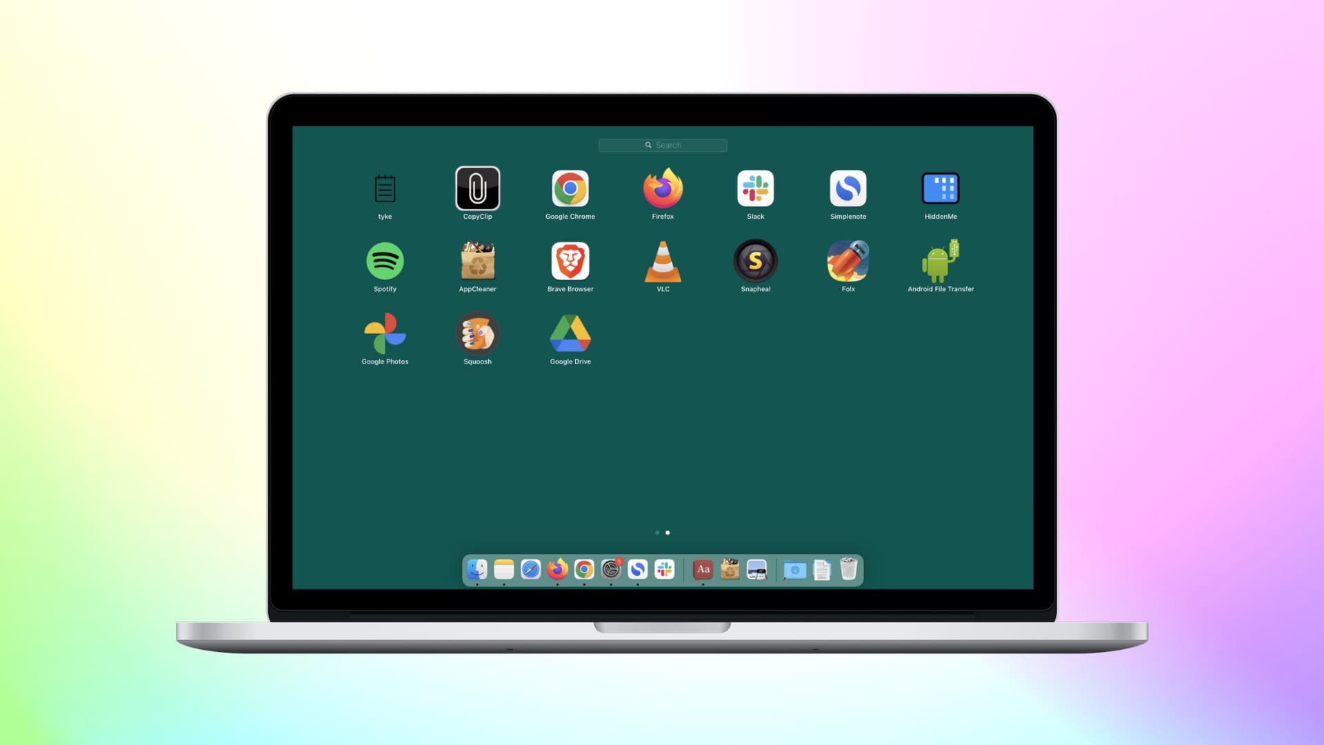 Mac's Launchpad showing Chrome app or Progressive Web Apps