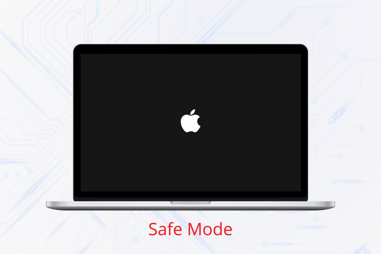Start up you Mac in safe mode