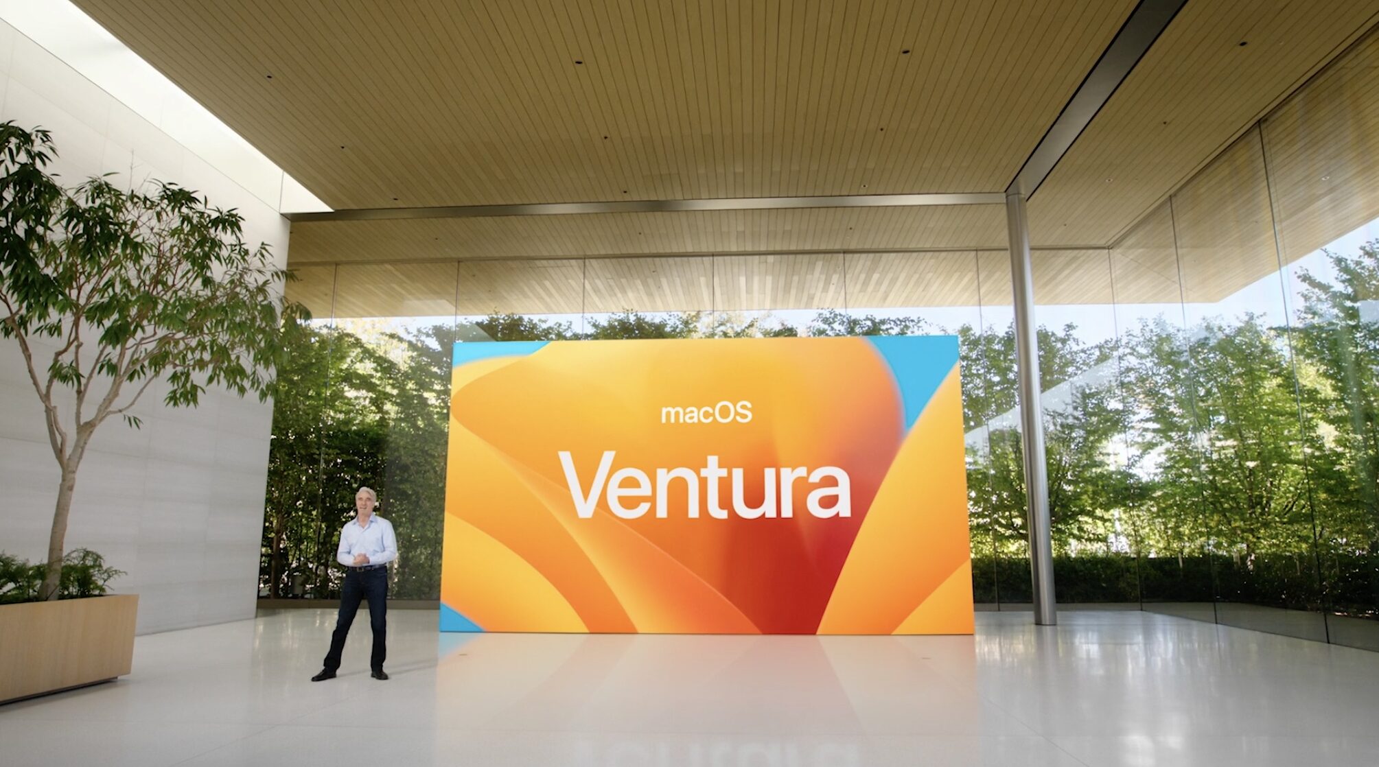 macOS Ventura slide from WWDC22