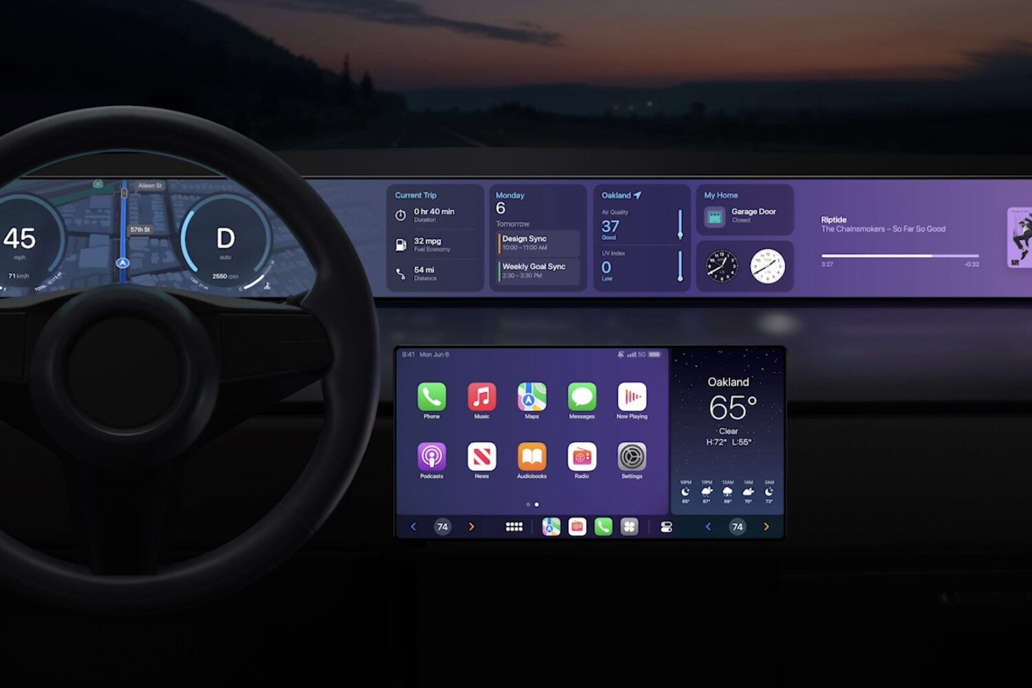 Next generation CarPlay in iOS 16