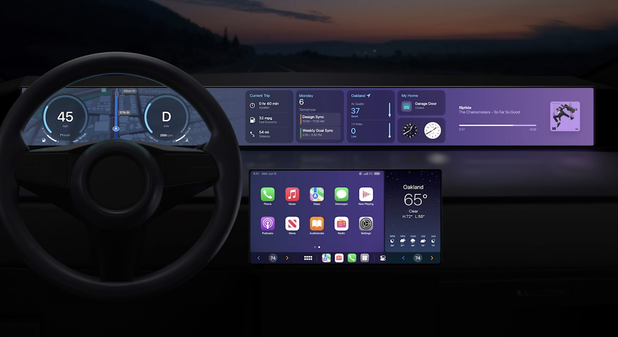 Next generation CarPlay in iOS 16