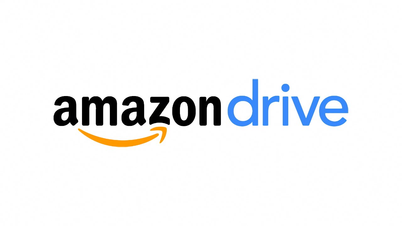 Amazon Drive logo, set against a solid white background