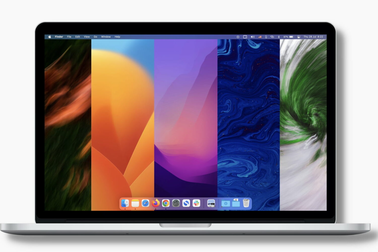 Automatically change Mac wallpaper