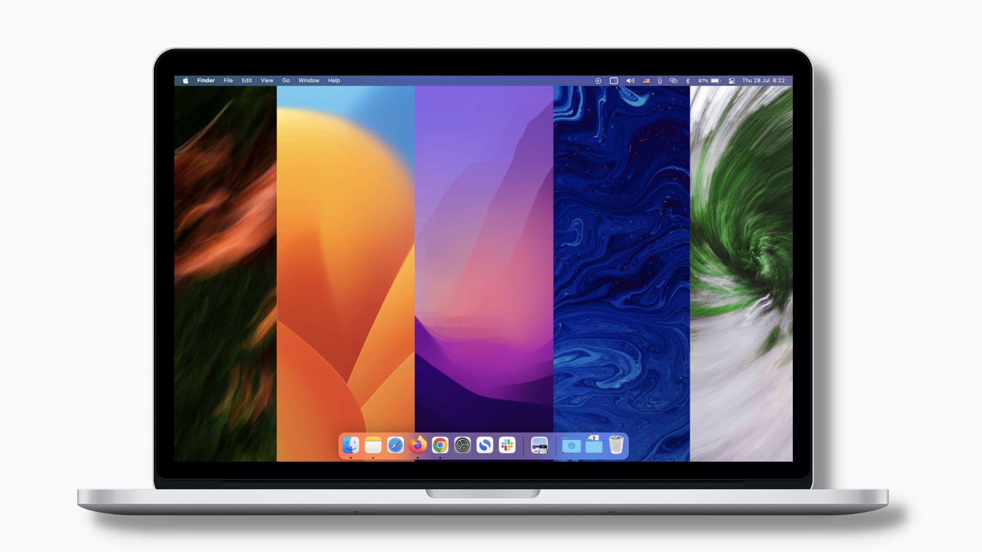 Cambia automaticamente lo sfondo del Mac