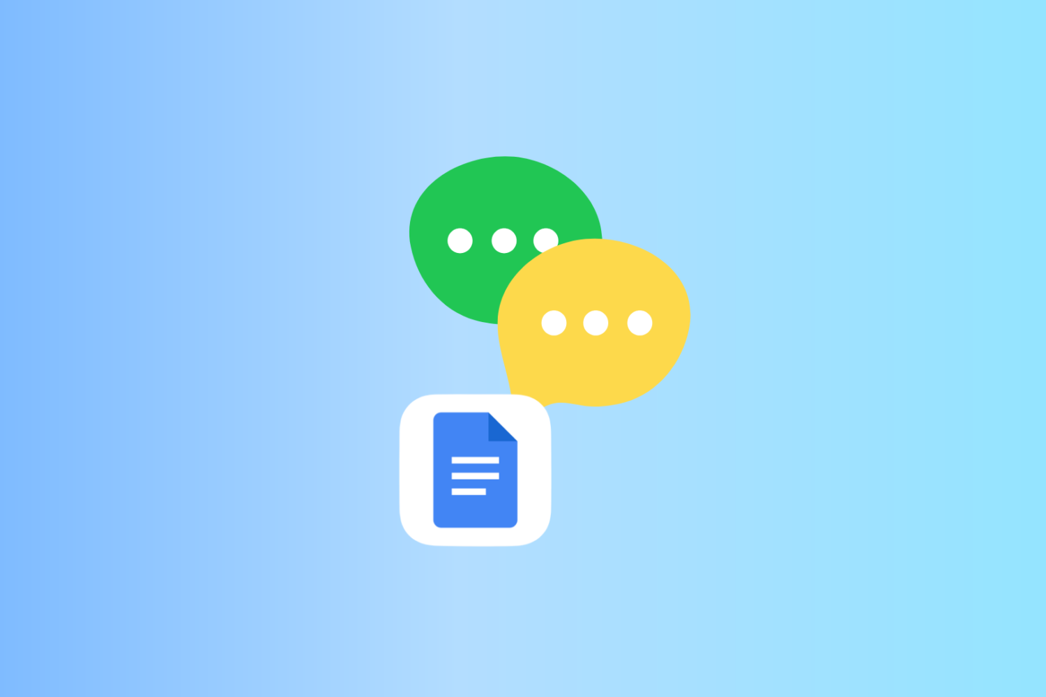How to chat using Google Docs