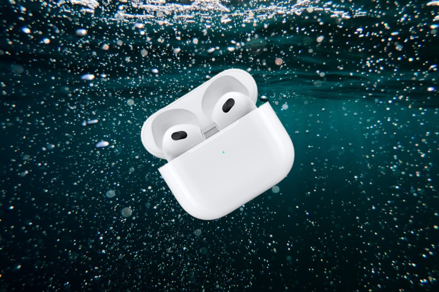 AirPods falling in water