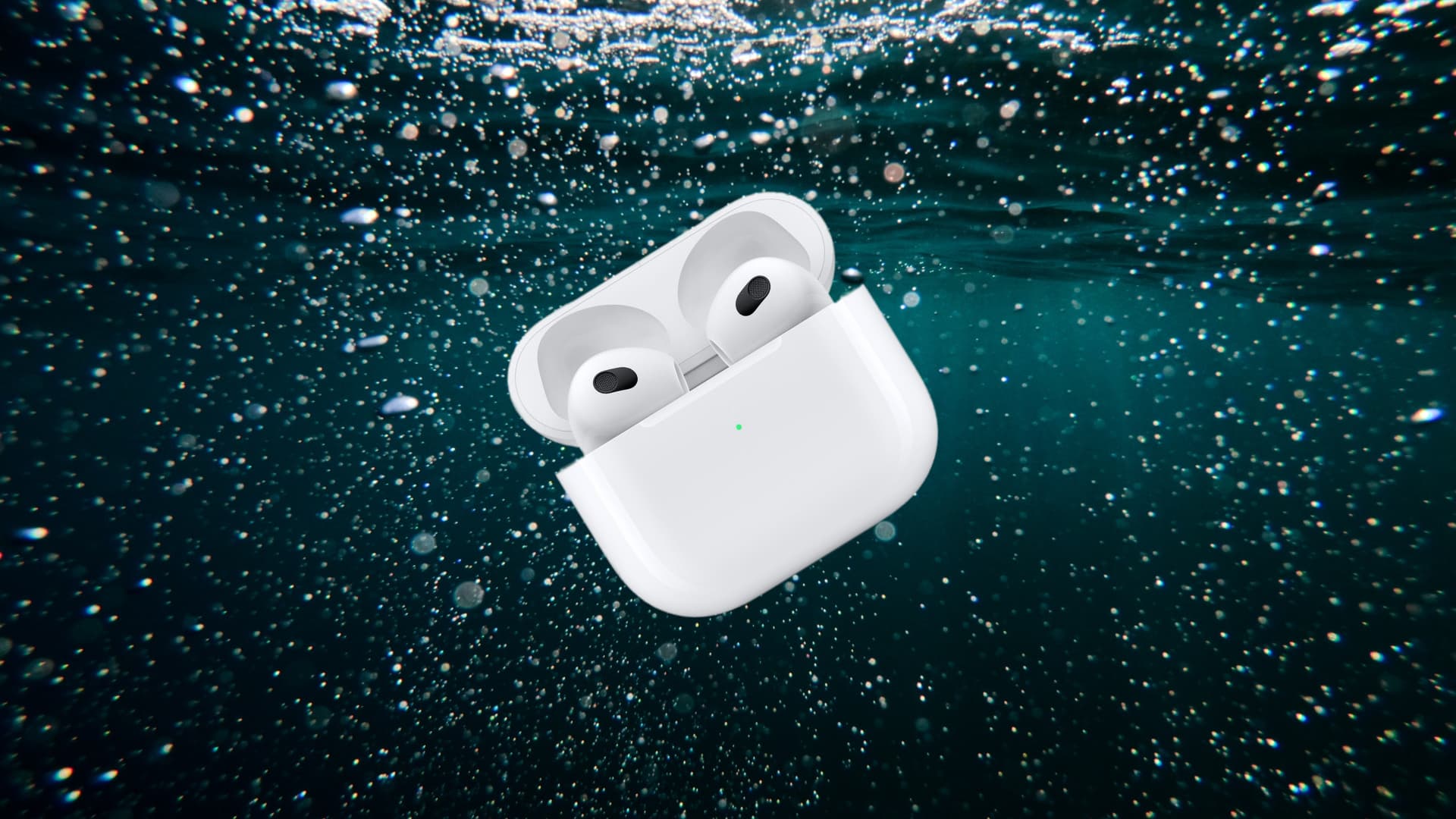 AirPods falling in water
