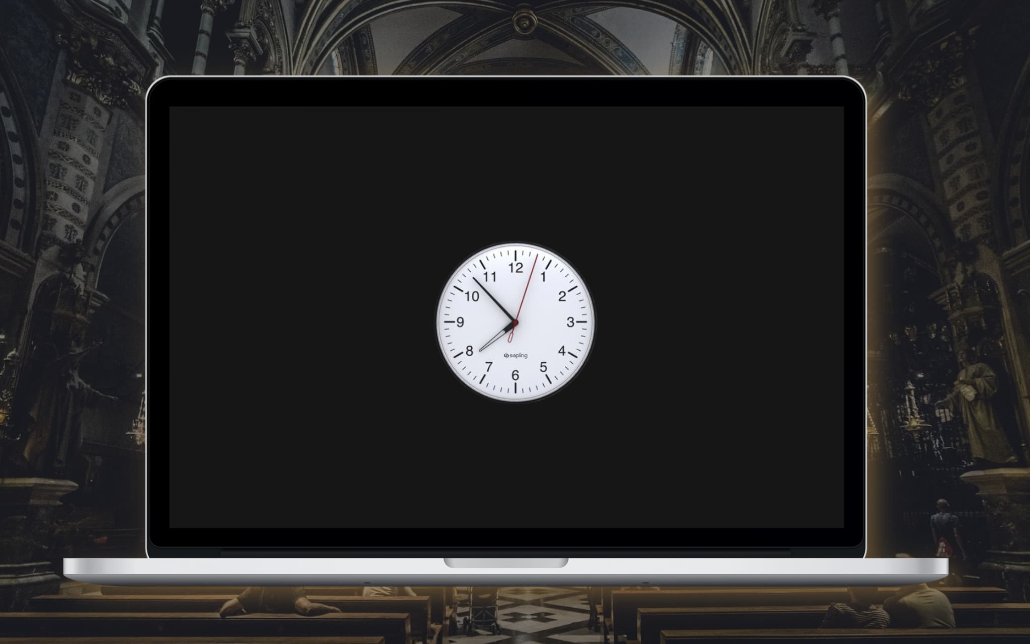 Analog clock on Mac