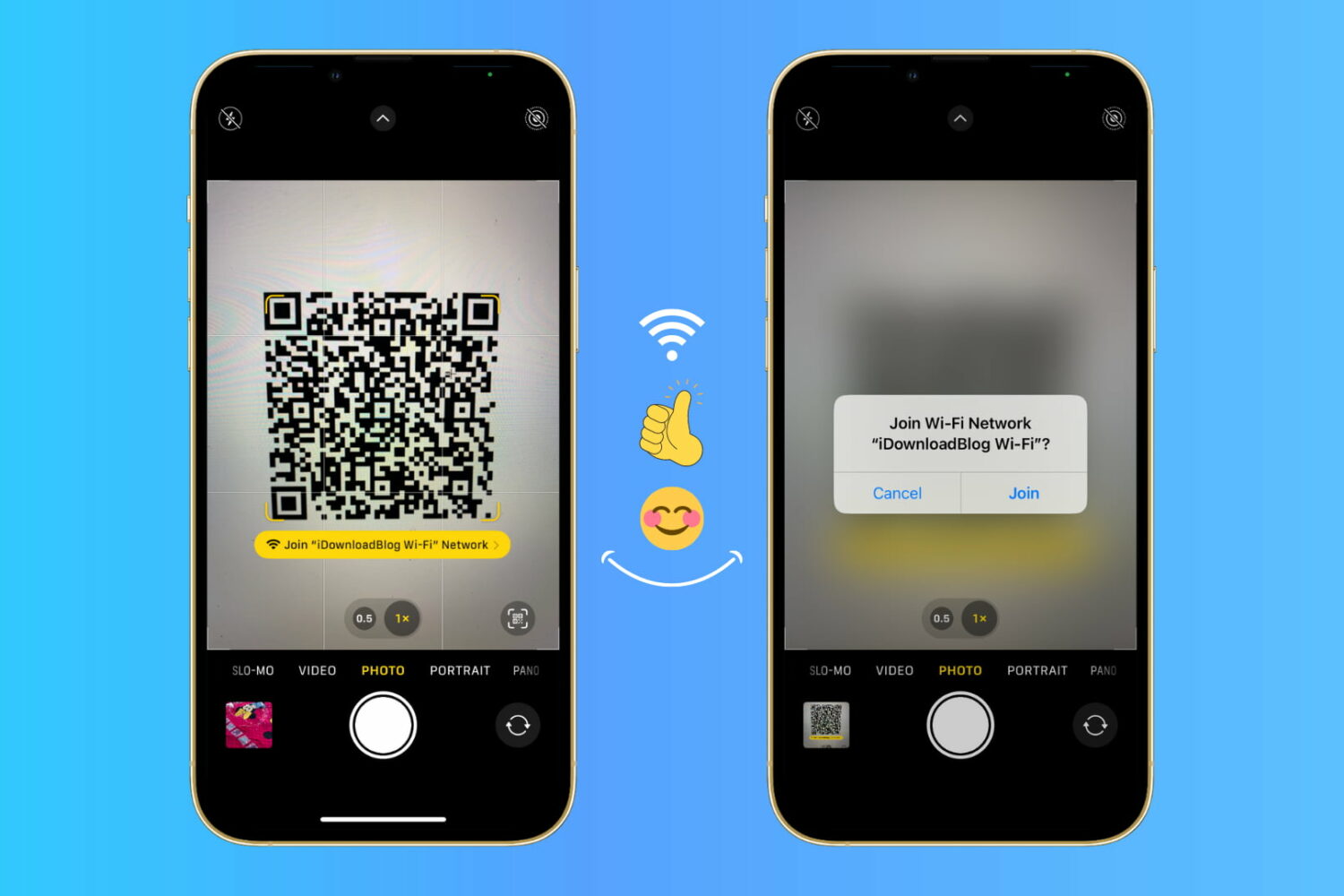 Create Wi-Fi QR code to share and connect to it easily without sharing or typing Wi-Fi password