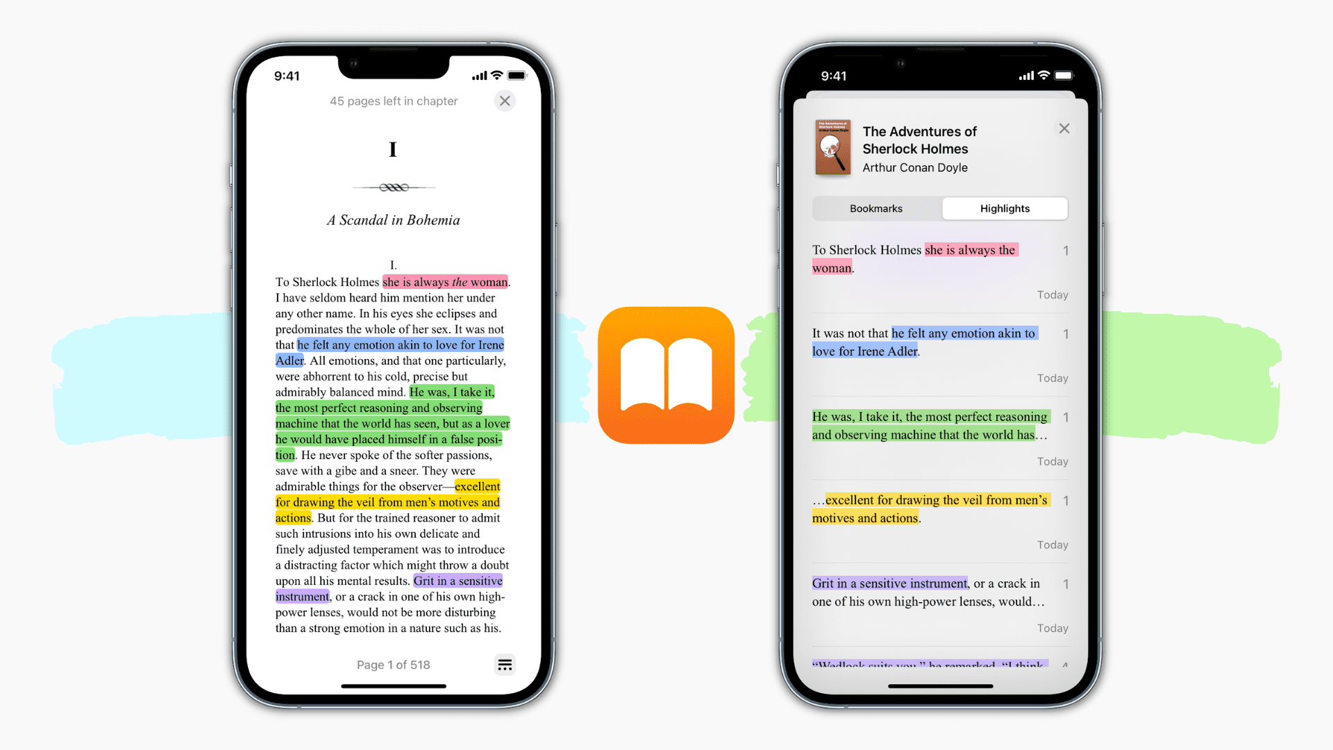 Highlight and add notes in Apple Books
