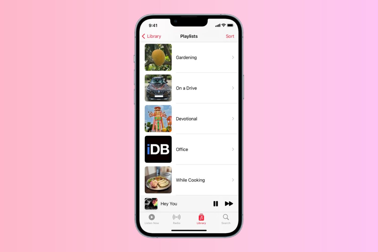 Customize your playlist cover art in Apple Music