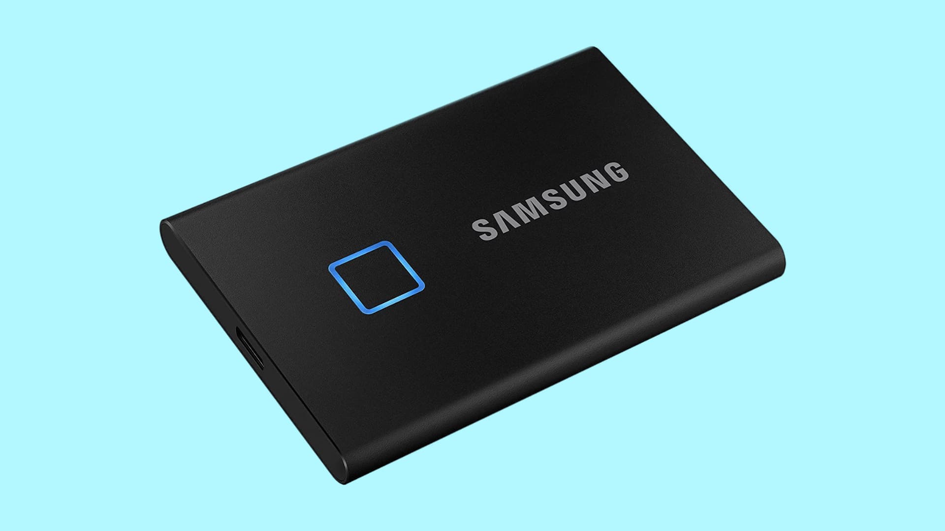 Samsung SSD with fingerprint reader