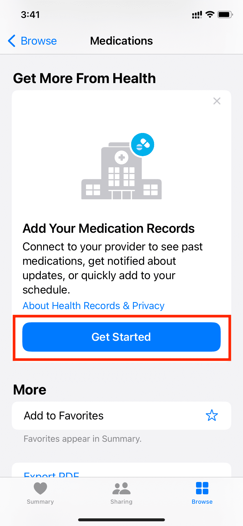 Connect your hospital to iPhone Health app