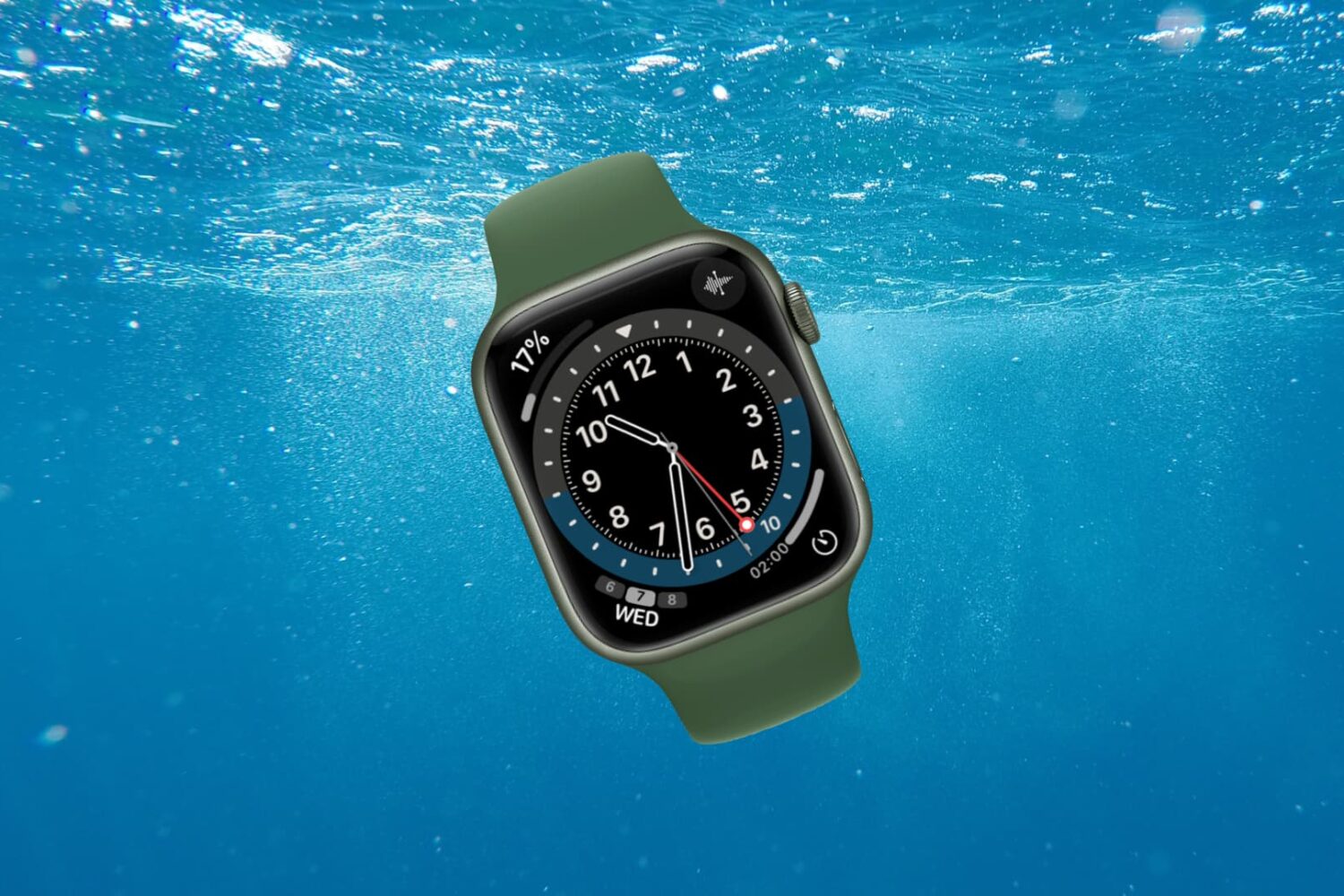 Dropped Apple Watch in water